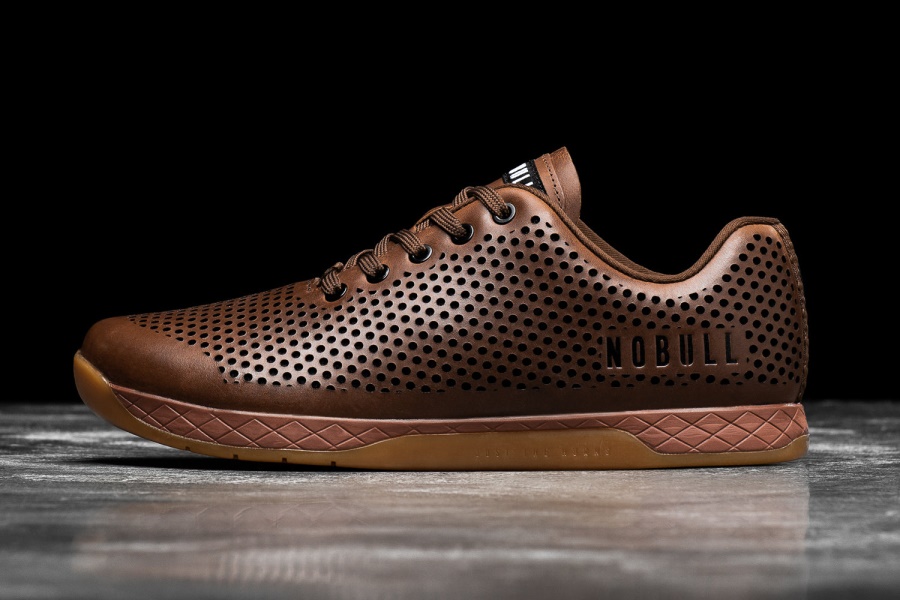 Deportivas Hombre Nobull Piel Café