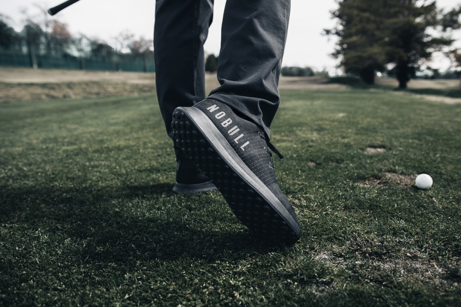 Zapato De Golf Nobull Matryx Hombre Negro