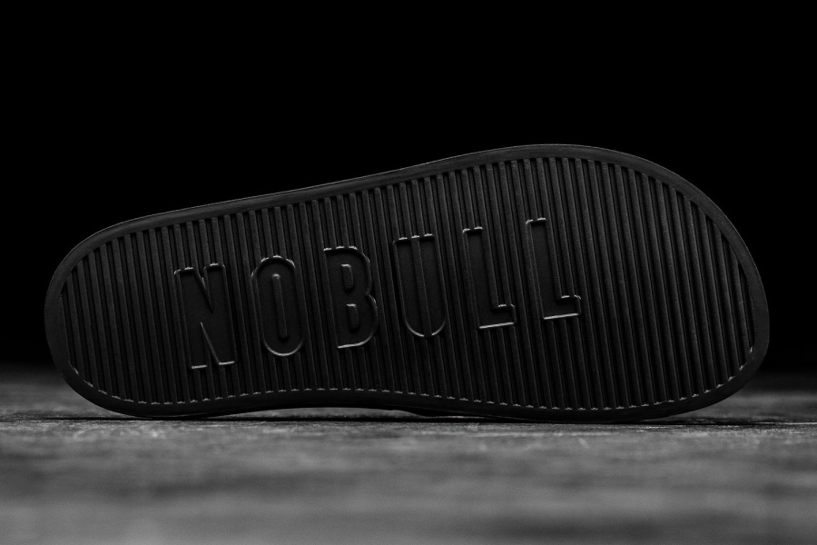 Chanclas Nobull Para Hombre Negras