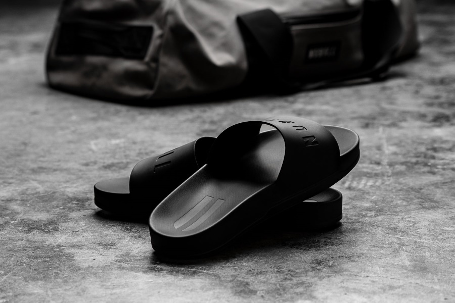 Chanclas Nobull Para Hombre Negras
